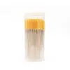 Cepillo de Pestañas de Cristal Embotellado, Cepillo Dual de Cejas y Pestañas Desechable, Cepillo Espiral de Colores, Herramienta de Belleza Portátil, Peine para Pestañas