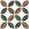 Adesivos de Piso de PVC Autoadesivos com Textura de Azulejo Floral 20x20cm Impermeáveis e Resistentes ao Desgaste Adesivos de Renovação de Azulejo Mais Vendido na Amazon
