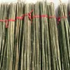 Varas de bambu para treliças de horta, mastros de bandeira externos de bambu, suportes de bambu para vegetais de escalada como pepino e feijão, suportes para varas de bambu, varas de bambu para treliças de quiabo