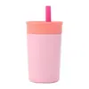 Caneca de Café Estilo Owala Amazon Transfronteiriça 12oz Copo com Canudo Termo de Aço Inoxidável 304 Mini Portátil