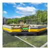 Circuito de Obstáculos Familiar ao Ar Livre, Atividades Esportivas Divertidas, Parque de Diversões Infantil, Escorregador Inflável, Touro Mecânico, Máquina Giratória