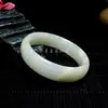 Pulseira de Jade Atacado produtos A naturais Pulseira de jade de seda afegã padrão tira plana barraca jade atacado