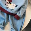 Suéter Jacquard de Lã com Gola Polo Infantil para Meninos e Meninas, Tricô Color Block Outono/Inverno, Roupa Pulôver para Bebê