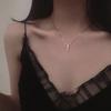 Nova Entrada 2021 Luxo Popular Urso Micro Diamante Colar Feminino Prata Esterlina S925 Corrente de Lã Clavícula Joia