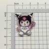 Acrílico Nuevo Dibujo Animado Astronauta Sanrio Niños Acrílico Kulomi Estudiante Mochila Escolar Ropa Accesorios Leche