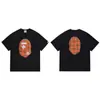 Marca de moda Suministro Mayorista Transfronterizo Comercio Exterior Dropshipping Camiseta de Manga Corta Pe Tiburón Peso Pesado 230g 25