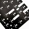 Almofada Personalizada de Espuma Poron Preta Teclado Mecânico Sanduíche de Algodão Japonês Inoue Espuma Poron Silenciador Almofada Absorvente de Choque