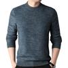 Suéter de cachemira de camuflaje grueso Hengyuanxiang para hombre, invierno 2023, nueva camisa de cuello redondo, suéter de alta gama para hombre