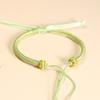 Estilo nacional nueve veces caryana xiuduo nudo seguro auspicioso pulsera tejida a mano buena suerte nudo exquisito cuerda de mano semiacabada