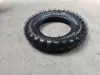 300-8/350-4 Llanta Exterior Engrosada Rueda Tigre de 14 Pulgadas Llanta de Carretilla de Mano Rueda Inflable de Goma Exterior con