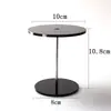 Soporte de exhibición de escalera acrílico transparente desmontable para cosméticos, aceites esenciales, lápiz labial y exhibición de modelos de bolsos