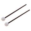 Paquete de 3 Baquetas Etéreas Baquetas Pequeñas Mazo de Madera para Tambor Etéreo Martillo de Goma con Cabeza Accesorios para Tambor Etéreo