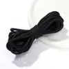 Nuevo Cordón de Colorido Núcleo Envuelto de 5 mm, Color Sólido, Paracord de Nylon Resistente al Desgaste, Correa Tejida a Mano para Colgante de Mochila DIY