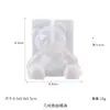 Molde de Resina de Cristal de Amapola Varios Estilos de Oso, Animal Geométrico, Unicornio 3D, Conejo de Bendición Moldes de Silicona