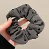 Diadema Elegante Retro Otoño e Invierno para Mujer, Alta Elasticidad, Sin Daño al Cabello, Cuerda para el Cabello Duradera, Cola de Caballo, Diadema, Accesorios Florales para el Cabello