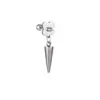 Pendientes Minimalistas de Acero Inoxidable Transfronterizos, Elegantes y Chic, Pequeños y Versátiles, Pendientes de Estilo Genial con un Toque de Lujo para Mujer