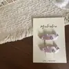 Nuevo clip BB de satén con pedrería en forma de gota de agua, liga para el pelo, pasador, clip para flequillo