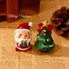 Enfeite de Lojinha Luminoso de Natal Cena de Neve Casa de Loja Decoração de Mesa de Natal Arranjo de Cena Atmosfera Presente