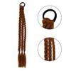 Peluca de Trenza Boxeadora Cola de Caballo Femenina Dulce Cool Sexy Trenza Torcida Popular Mismo Estilo Trenza Sucia Doble Cola de Caballo