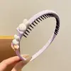 Faixa de Cabelo Desenho Animado Infantil para Meninas, Design de Animal Fofo, Estilo Novo, Não Danifica o Cabelo, Antiderrapante, Acessório de Cabelo com Coroa Alta