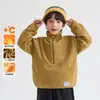 Ropa para Niños de la Casa de Hai Ma Nuevo Estilo Moda para Niños Ropa de Invierno Sudadera Invierno Adolescentes Niños Ropa Cálida de Felpa de Moda