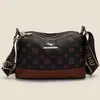 Bolsa Feminina Estampada Transfronteiriça, Bolsa Quadrada Pequena Transversal, Bolsa de Ombro, Bolsa Versátil Tendência para o Dia a Dia em Couro Macio, Bolsa Transversal para Mulheres