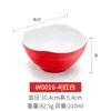 Vajilla de Melamina Cuadrada Imitación Porcelana Dos Tonos Pequeño Restaurante de Hot Pot Autoservicio Tazón para Condimentos Comida Rápida Tazón para Arroz Tazón para Postres Comercial