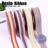 Fita Kexin Cor Sarja Espinha de Peixe Cinto diy Acessórios de Cabelo Material para Laço Acessórios de Chapéu de Palha Caixa de Presente Pacote de Flores