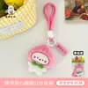 Colgante Original Tengyi de Animales Frutales con Juego de Palabras, Colgante Decorativo para Mochila y Llavero para Parejas y Mejores Amigos