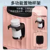 Maleta de Mano Mini Color Caramelo con Portavasos 18 pulgadas 20 pulgadas Maleta Pequeña Venta al por Mayor Transfronteriza Admite Impresión de Logo