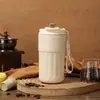 Nova Caneca de Café Octogonal com Display de Temperatura Inteligente, Caneca Térmica de Aço Inoxidável de Aparência Sofisticada e Conveniente, Copo de Viagem para Carro para Homens e Mulheres