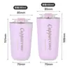 Caneca de Café Nova Transfronteiriça Aço Inoxidável 304 Camada Dupla Copo de Água Acompanhante para Esportes ao Ar Livre Caneca Térmica para Venda por Atacado