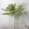 Simulación de plantas Nantianzhu, nuevo estilo chino, hogar, hotel, exterior, planta verde, decoración, simulación de arbusto, planta Nantianzhu en maceta.