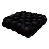 Almofada Quadrada Macia Grossa Tecida para Sofá Futon Almofada de Proteção da Cintura Almofada Espessada Almofada para Gordura Sedentária no Escritório