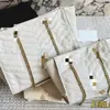 Bolsa de mano grande para compras con logo de etiqueta negra para mujer, bolsa cruzada versátil con cadena de cuero genuino, venta al por mayor transfronteriza europea y americana