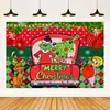 Tela de fondo temática de Grinch navideño de alta venta transfronteriza de Temu con impresión de alta definición para decoración de fotos de fiesta, en stock
