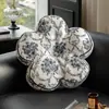 Cojín Floral Tatami Sala de Estar Cojín para Asiento Futón Engrosado Sofá Perezoso Ventana Saliente Almohada Oficina Respaldo Soporte Lumbar