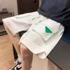 Pantalones Cortos de Waffle Verde para Hombre Verano Marca de Moda Pantalones de Moda Baloncesto Americano Deportivos hasta la Rodilla