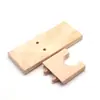 Nuevo Soporte para Pistola de Pegamento Caliente de Madera Maciza Marco de Fijación de Pistola de Pegamento Herramienta de Soporte Portátil Soporte Base de Madera