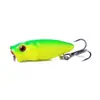 Isca Luya para pesca de superfície com micro-ondas 2,7g isca dura de arrasto de superfície pesca em água doce e salgada perca isca de anzol atacado