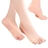 Dispositivo de corte antidesgaste para masaje, dispositivo de separación de dedos del pie, cinturón de tensión flexible de verano, almohadilla de medio código, arco del pie, puede engrosarse por completo, absorción de impactos, doble orificio