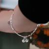 Pulsera de plata rota con campana para niñas diseño de nicho de moda de lujo ligero de alta calidad estilo frío regalo para novias pulsera