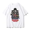 Camiseta de Algodón Talla EuropeaCamiseta Única con Historia de Manga Corta Camiseta de Manga Corta Estilo Japonés y Coreano