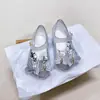 Sandalias de Playa Melissa Fragrant Princess para Niñas, Rosa Metálico con Lentejuelas, Mariposa Estereoscópica, Strass, Gelatina