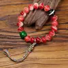 Pulsera de Cuenta de Manzana de Hueso de Camello Estilo Tíbet, Accesorios de Cuenta Dzi Estilo Tíbet, Suministro de Pulsera Estilo Étnico Vintage