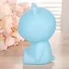Urso de Vinil LED que Muda de Cor Luz Noturna Quarto Sala de Estar Lâmpada Decorativa Enfeites Estudante Pequenos Prêmios Fabricante Atacado