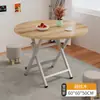 Mesa plegable, mesa de comedor cuadrada, mesa pequeña para uso doméstico, alquiler de apartamentos pequeños, mesa de comedor sencilla, mesa cuadrada