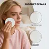 Almohadillas Desmaquillantes de Algodón de Bambú Más Vendidas de Amazon, Borla Limpiadora Facial de Fibra de Bambú, Borla Desmaquillante, Almohadillas Desmaquillantes Reutilizables