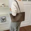Bolso Tote de Lujo con Estampado de Leopardo para Mujer 2026 Nuevo Otoño/Invierno Diseño de Nicho Bolso para el Hombro para Viajar Versátil
