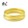 Pulsera de Corazón Antiguo Esmaltado Chapada en Oro Venta en Vivo Xiaohongshu Tiktok Mismo Estilo Joyería Pulsera de Herencia Cerrada Venta al por Mayor